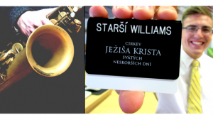 Saxofón v rukách Staršieho Williamsa