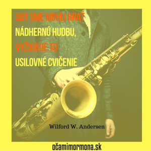 Nádherná hudba a usilovné cvičenie