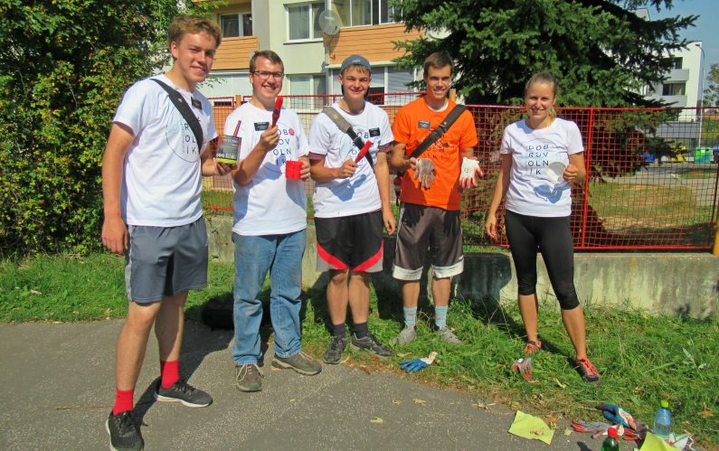 Dobrovoľníci v Nitre – týžďeň dobrovoľníctva 2018